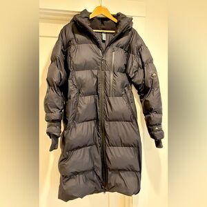 Adidas by Stella McCartney XS Long Puffer Jacket Black
